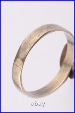 Ring 830S Silver WW1 wwI WW2 wwII Skull Death head Gothic Cosplay Biker gift Art