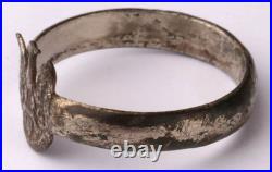 Ring Poland WW1 wwI WW2 wwII Metal postcard Trench art Stickpin Coin 20 groszy