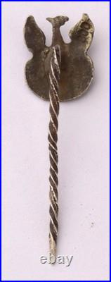 Ring Poland WW1 wwI WW2 wwII Metal postcard Trench art Stickpin Coin 20 groszy