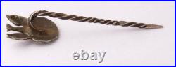 Ring Poland WW1 wwI WW2 wwII Metal postcard Trench art Stickpin Coin 20 groszy