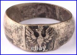 Ring Poland WW2 Eagle WWII Polish Army Coat of arms Polska Europe Jewelry Set