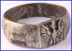 Ring Poland WW2 Eagle WWII Polish Army Coat of arms Polska Europe Jewelry Set