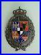 Romania-Kingdom-Fusr-Military-Sport-Badge-Medal-2nd-Grade-70-Silver-Rr-01-ue