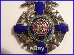 Romania Kingdom Order of the Romanian Star with swords Knight