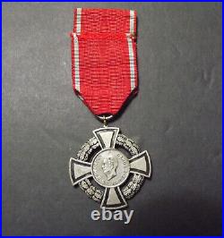 Romania Kingdom War Medal of Military Virtue Original