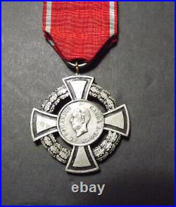 Romania Kingdom War Medal of Military Virtue Original