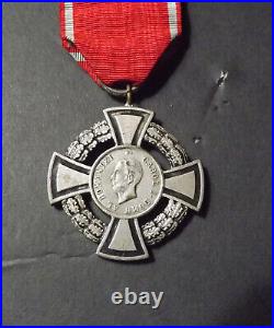 Romania Kingdom War Medal of Military Virtue Original