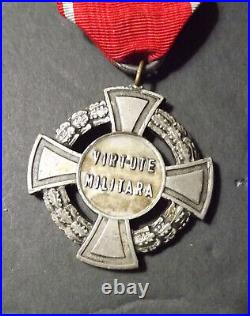 Romania Kingdom War Medal of Military Virtue Original