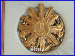 Romania Order Of Tudor Vladimirescu 1st Class. Center Button Gold! Cased Rare