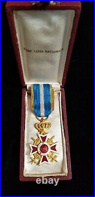 Romania Order of the Romanian Crown war medal