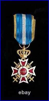 Romania Order of the Romanian Crown war medal