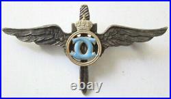 Romania Royal MILITARY PILOT Badge, King CAROL II, 1931-1940