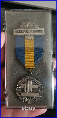 Royal Canadian Legion 1936 Vimy Pilgrimage Medal