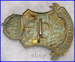 Royal Hungarian Army Enlisted Shako Helmet Insignia Badge pre ww2