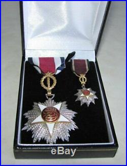 Royal Jordanian Order of Independence (Wisam al-Istiqlal) Hussein ibn Ali 1912
