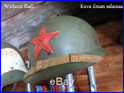 Russian M17 Steel Helmet Soviet Union Red Army Soldier Stahlhelm Casque Casqo