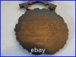 SCARCE 1923 US ARMY'S TEAM MARKSMANSHIP BADGE With TEAM DISK (1923-58) NAMED