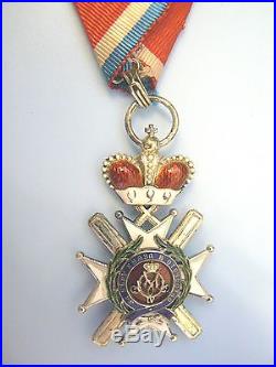 SERBIA, KINGDOM, ORDER OF TAKOVO, 4th class, very rare
