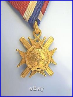 SERBIA, KINGDOM, ORDER OF TAKOVO, KNIGHT, very rare