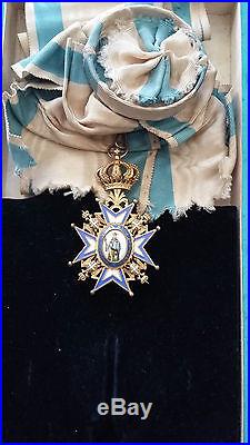 Serbia Order Of Saint Sava Grand Cross Sash Badge Medal