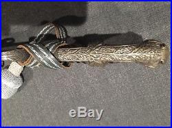 SILVER PUMA HEAD EICKORN OFFICERS SWORD LATE 1920s-30s