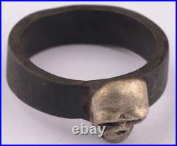 SKULL Ring GERMAN Danzig CROSS Pendant BULLET Gdansk POLAND Germania 1922 Poland