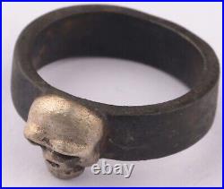 SKULL Ring GERMAN Danzig CROSS Pendant BULLET Gdansk POLAND Germania 1922 Poland