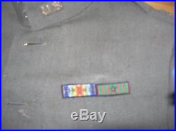 SUPER RARE 1919 Pilot tunic. With Bullion French Pilot Wing. Bullion Off. Insig