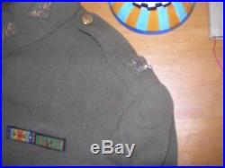 SUPER RARE 1919 Pilot tunic. With Bullion French Pilot Wing. Bullion Off. Insig