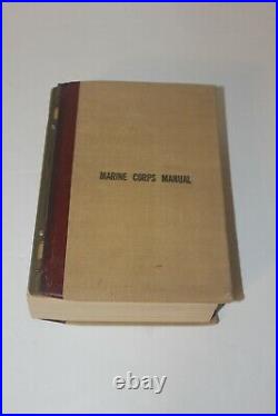 Scarce Original USMC Manual 1931 United States Marine Corps Manual Vintage