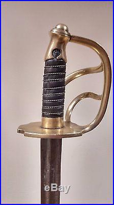 Scarce Prussian 1819 Cuirassier Pallasch German Sword