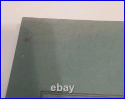 September 15, 1934 Fort Sam Houston Telephone Directory San Antonio