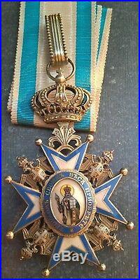 Serbia Kingdom Order Of Saint Sava III Class