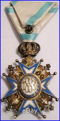 Serbia Serbian Yugoslavia Order St. Sava 4th class with case, medal