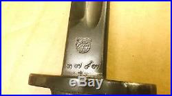 Siamese Model 1920 Enfield SMLE bayonet 1907 Tiger corp. Crest