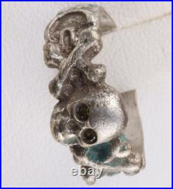 Skull Bones Ring war period ww1 WWI Battlefield artifact ww2 Military Size 8.5