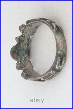 Skull Bones Ring war period ww2 WWII ww1 WWI Battlefield artifact Military army
