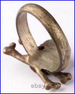 Skull Bones WW2 Ring WWII Death head WWI Goth symbol Cosplay Gothic brutal WW1