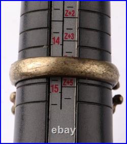 Skull Bones WW2 Ring WWII Death head WWI Goth symbol Cosplay Gothic brutal WW1