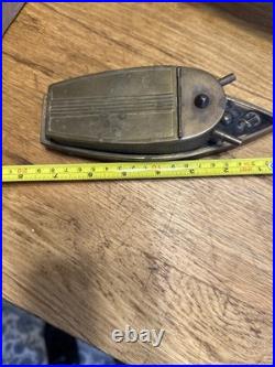 Snuff/Cigarette Box. U. S. Naval Gunboat Copper Dimpled. Rare WW1! 1940's