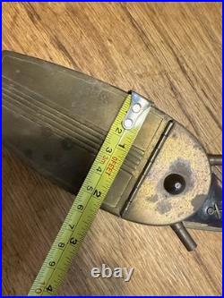 Snuff/Cigarette Box. U. S. Naval Gunboat Copper Dimpled. Rare WW1! 1940's