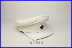 Soviet Russian RKKA Summer Officer's Visor Cap Army military hat High Copy 1935y