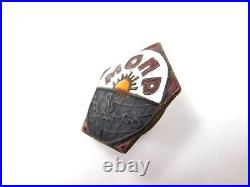 Soviet Russian Russia USSR pre WW2 Enameled MOPR Pin Order Medal Badge