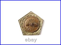 Soviet Russian Russia USSR pre WW2 Enameled MOPR Pin Order Medal Badge