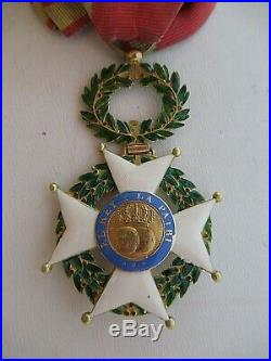 Spain Order Of St. Ferdinand Officer Grade. Made In Gold! Type 1. Rare
