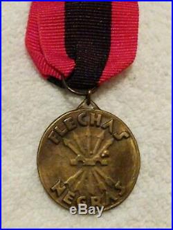 Spanish Civil War. 3 Medals Flechas Negras/Battaglione Beremo, Santander. Bilbao