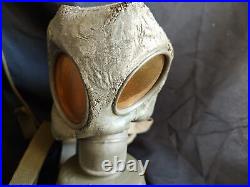 Spanish Civil War Dagsa Segovia Original Gas Mask in box set, before WW2 -e1105
