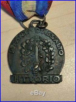 Spanish Civil War. Phalangist (Francoist Spain)& Fascisti (Italian) Medals (5x)