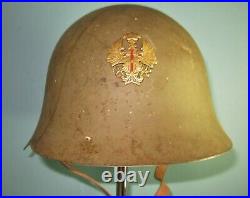 Spanish M34-38 eibar helmet civil war casque stahlhelm casco elmo franco