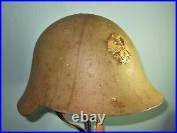 Spanish M34-38 eibar helmet civil war casque stahlhelm casco elmo franco